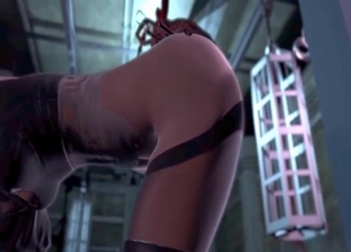 Dirty 3D zoophile bestiality porn with a blonde